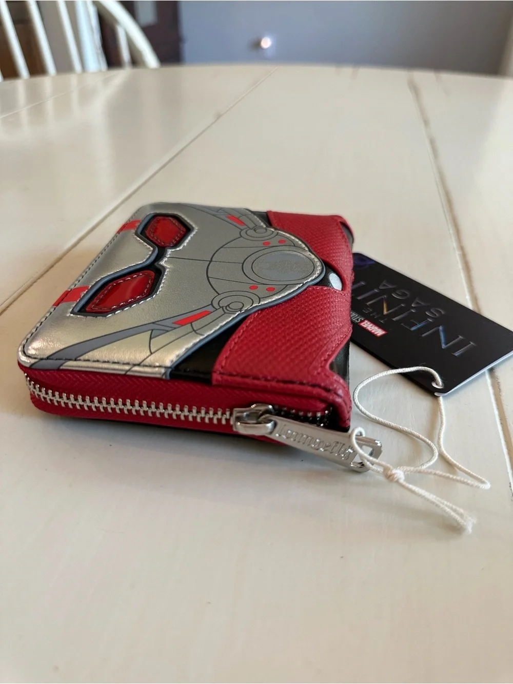 Loungefly Marvel Ant-Man Red & Silver Bifold Wallet